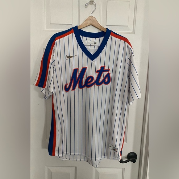 Men's New York Mets Darryl Strawberry Nike White Jersey, size L - Picture 2 of 4